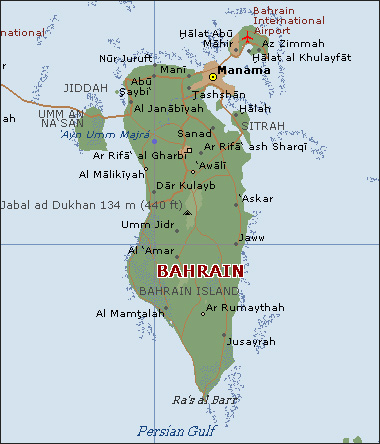 Bahrain Al Manama Map